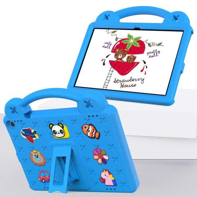 EVA Stand Case for ONN 10.1 Gen3 2022 Model 100071485 Kids Safe Cover  DIY Style Tablet Shell With Handle Strap Shockproof Funda