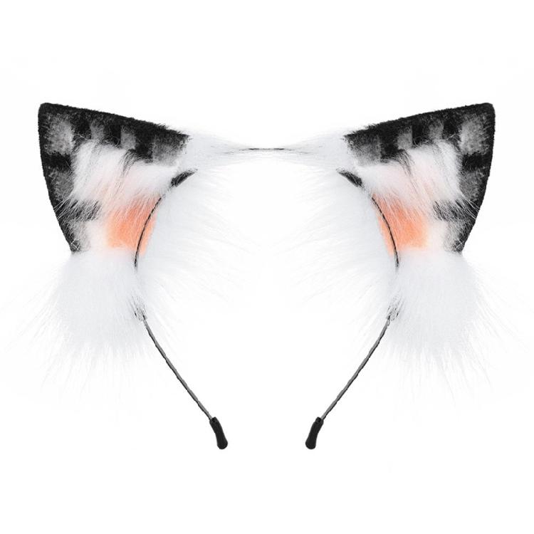 Foxes Cat Cosplay Costume Cat Ears Tail Halloween Party Cat Ears Headband Tail