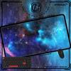 Space Gamer Mousepad Computer Gaming Large Mouse Pad Xmm Nonslip Nebula Laptop Carpet Galaxy HD Print Desk Mat Mouse Mat
