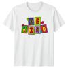 Sei freundlich Autismus-Bewusstsein Puzzle T-Shirt Grafikdesign