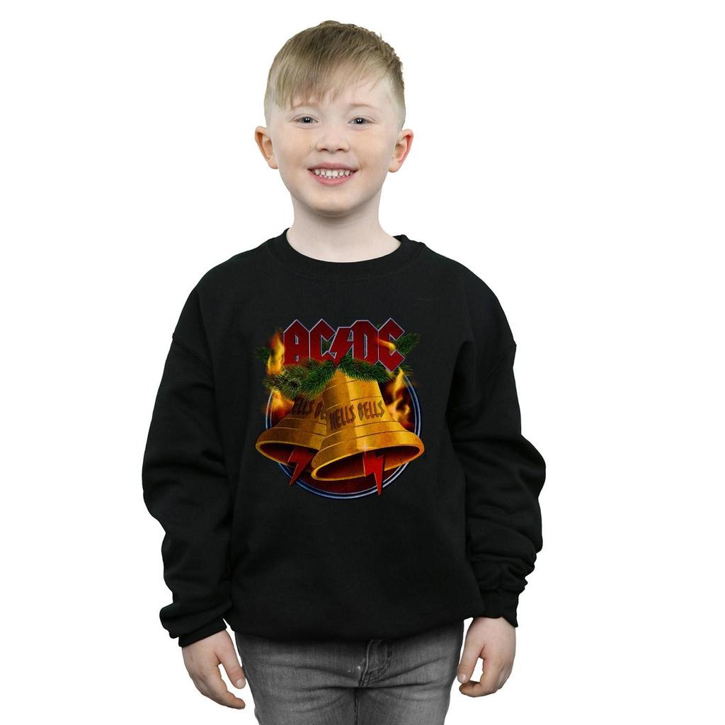 AC/DC Weihnachts-Hells Bells-Sweatshirt für Jungen