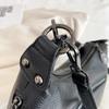 Chic Leather Hobo Bag with Detachable Strap & Tassel Versatile Large Capacity Handbag for Women Leisure Fashion Women's Shoulder Bag
