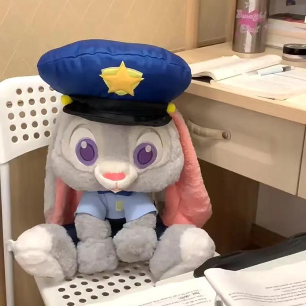 New Cute 35cm Disney Zootopia Series Judy Nick Plush Toy Cartoon Fox Rabbit Stuffed Doll Room Decoration Holiday Xmas Gift