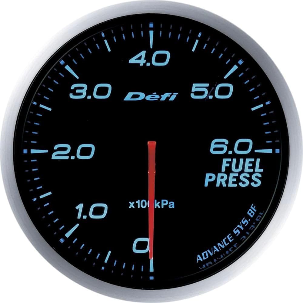 Nippon Seiki Defi (Defi) Meter [Defi-Link ADVANCE BF] Fuel Pressure Gauge (Blue) DF10303