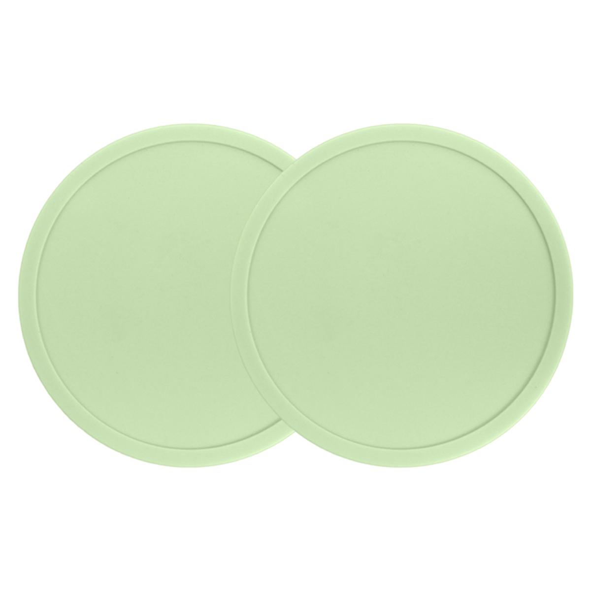 

Подстаканник Термостойкий Нескользящий Круглый с приподнятым краем Столешница с защитой от проливания Напиток Кофе Чай жёлтый