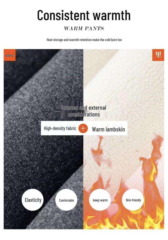 Hohe Leggings mit Samtfutter und Taschen für Damen - Winterliche Wärme (Ausgabe 2026)