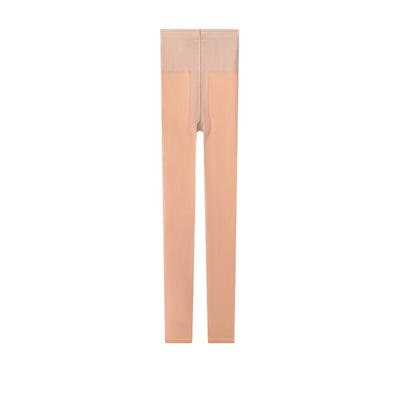 Sheer Effect Fleece-Lined Warm Tights for Women