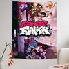 Game FFriday Night FFunkin Pico Boyfriend DIY Wall Tapestry for Living Room Home Dorm Decor Wall Art Decor