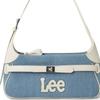 New Lee Fabric Shoulder Bag, Underarm Handbag Regular Women's Dark Blue & Brown/Light Blue & White LE250249M