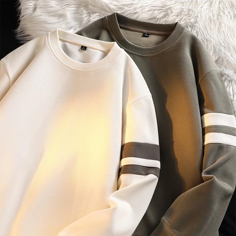 GLM Men's American Style Round Neck Loose Fit Sweatshirt