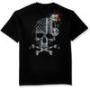Patriotic 2nd Amendment America Flag Skull TShirt Summer Cotton Short Sleeve ONeck Mens T Shirt New S3XL