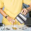 2.1 Quarts 2 Liter Stainless Steel Kettle Pot Multipurpose Cooking Pot Brushed Stainless Steel Saucepan Suitable for Butter Ram