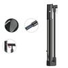 Fahrradpumpe Aluminiumlegierung Hohe Härte Tragbar Mini Schwarz Fahrrad Standpumpe für Mountainbikes