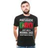 Mens Portuguese T-shirt Portuguese Dad Shirt Portuguese Father's Day Gift Shirt Unisex T-Shirt