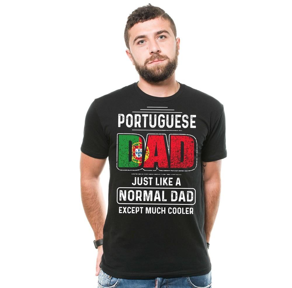 

Mens Portuguese T-shirt Portuguese Dad Shirt Portuguese Father s Day Gift Shirt Unisex T-Shirt XXXL
