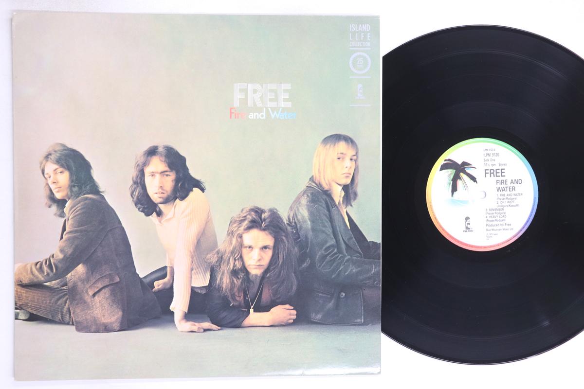 

LP Record FREE - Fire And Water ILPM9120 ISLAND 1986 Europe Rock Used