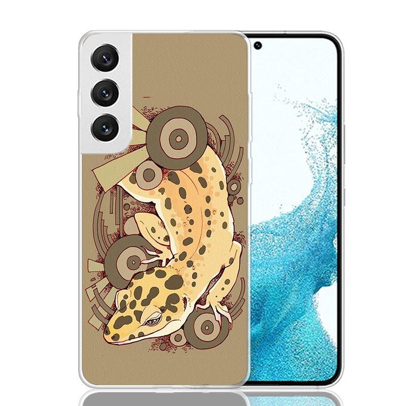 Lizards Geckos For Samsung Galaxy S25 S24 S23 S22 Ultra Phone Case S21 Plus S20 FE S10 + S25Edge Fundas Cover Galaxy S25 S24 S23