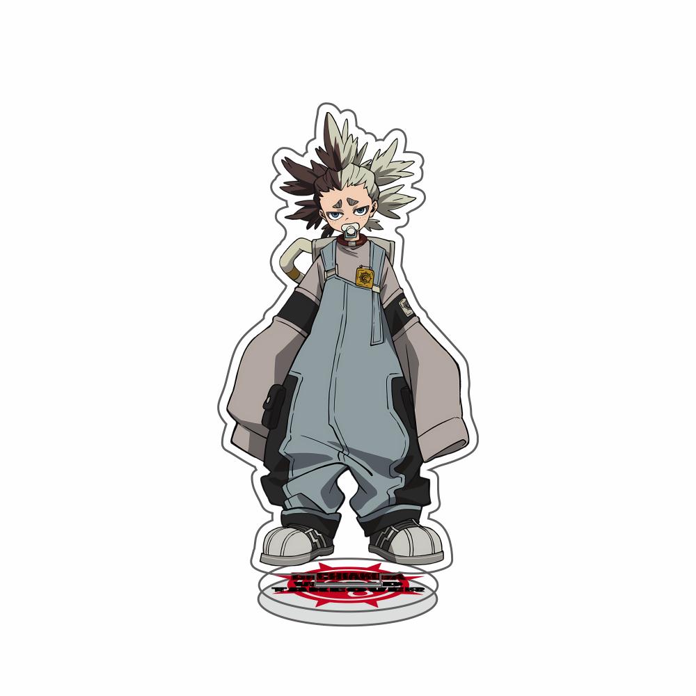 Anime FigureGachiakuta Acrylic Stand Model Plate Keychain Rudo Enjin Zanka Riyo Jabber Desk Decor Collection Cosplay Fans Gifts
