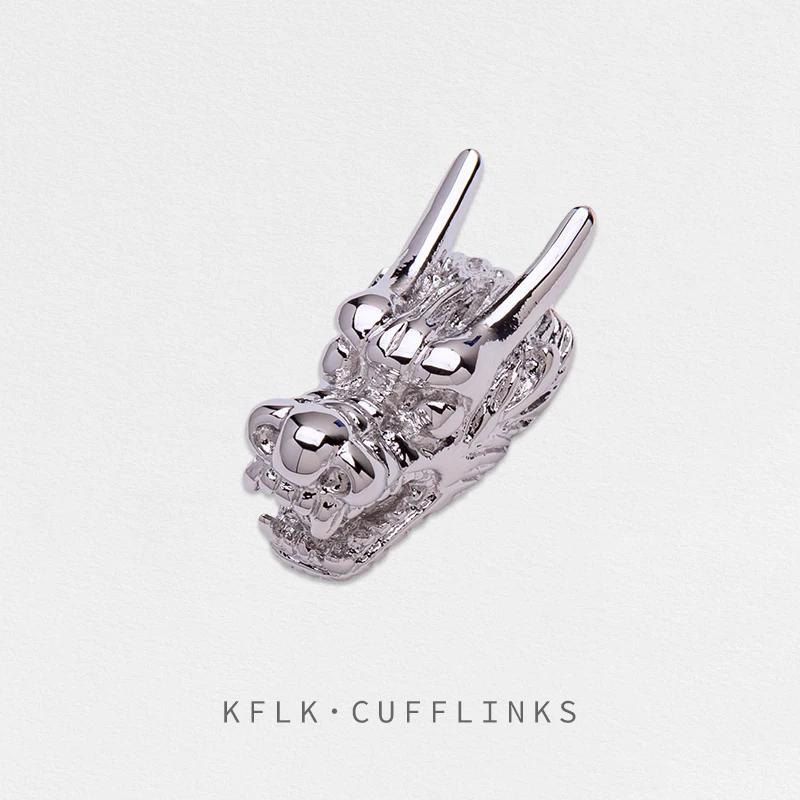 KFLK fashion Brooch Pins Exquisite Dragon Brand Brooches For Women Mens Costumes Badge Brooch Jewelry Wholesale