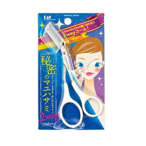 

KAI Eyebrow Scissors 2WAY with Comb KQ3042 KQ3042