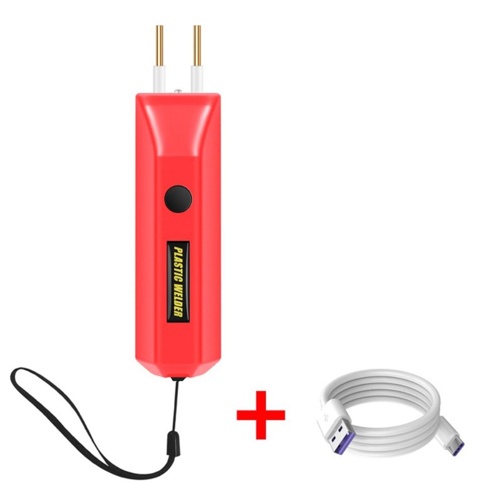 100W Cordless Plastic Welding Gun with USB-C Charging - Portable Hot Stapler for Car Bumper Repair and Plastic Welding Kits