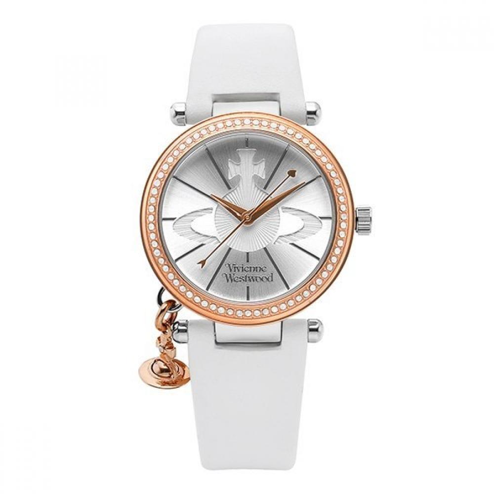 

Vivienne WeStwood Of Женская кожаная сумка для покупок с часами vv006rSwh