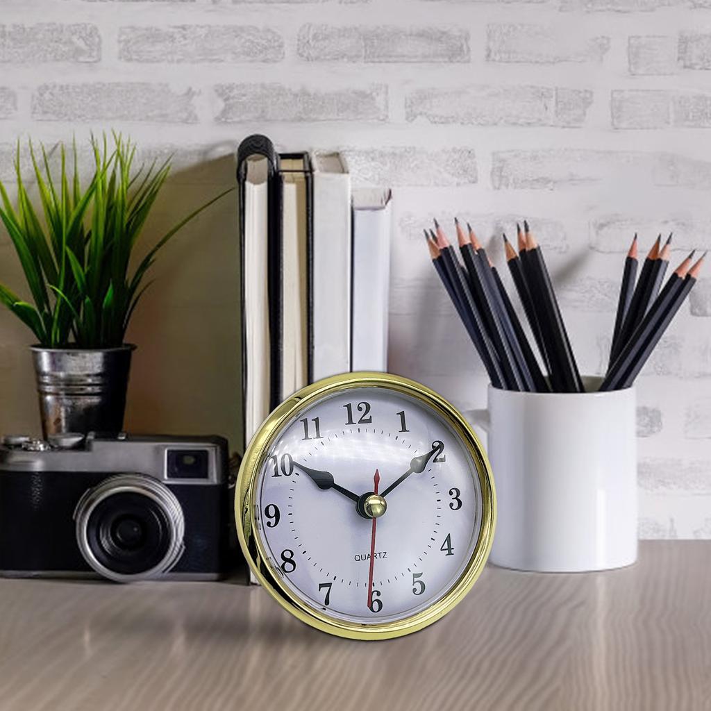 Transparent Skeleton Clock Inserts Arabic/Roman Numeral Silent Clock Gallbladder Quartzs Watch Head Clock Accessories