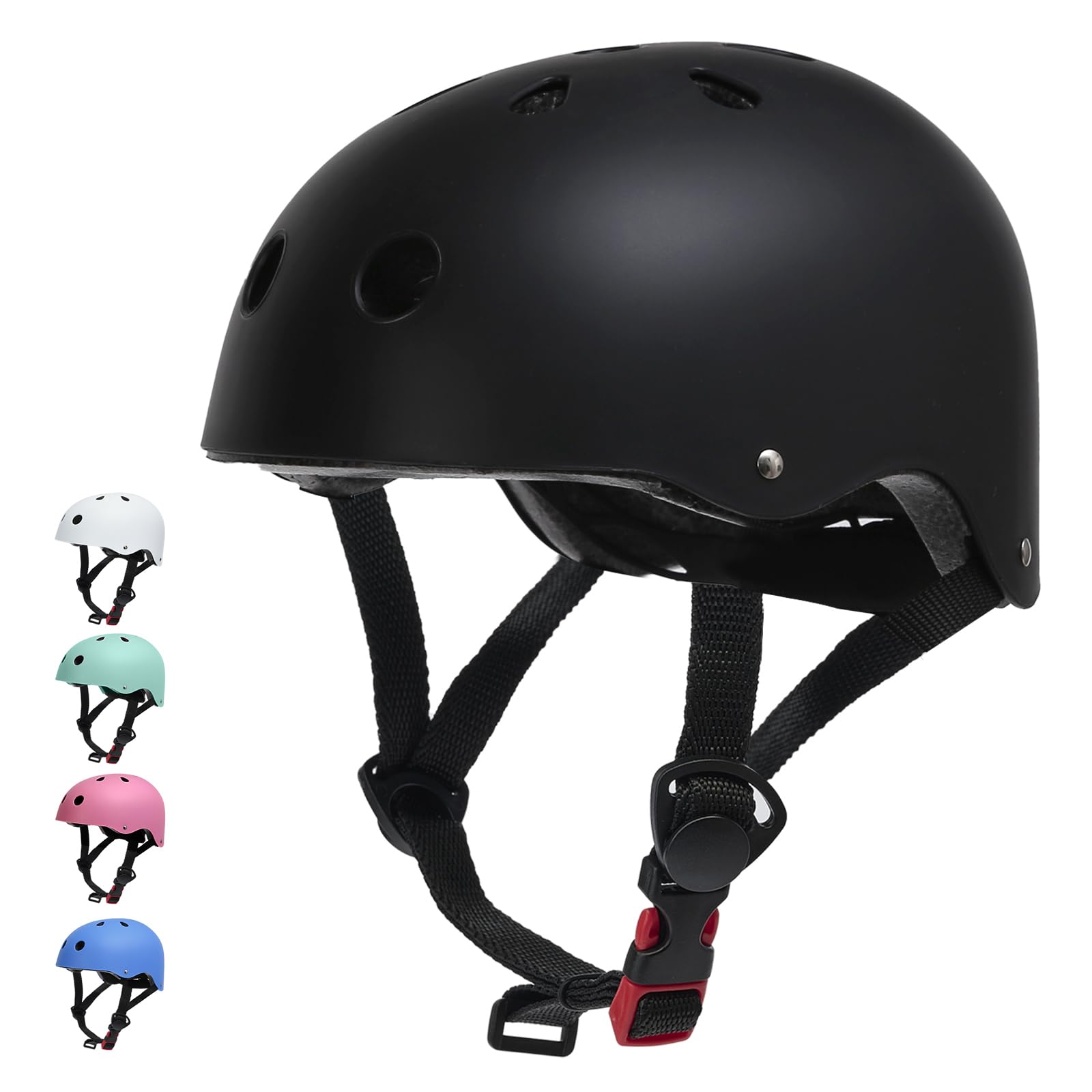 

Rongbenyuan Lightweight and Breathable Bicycle Helmet for and Elementary School Students Ages and Adjustable Head Circumference Sports Helmet with 3D чёрный