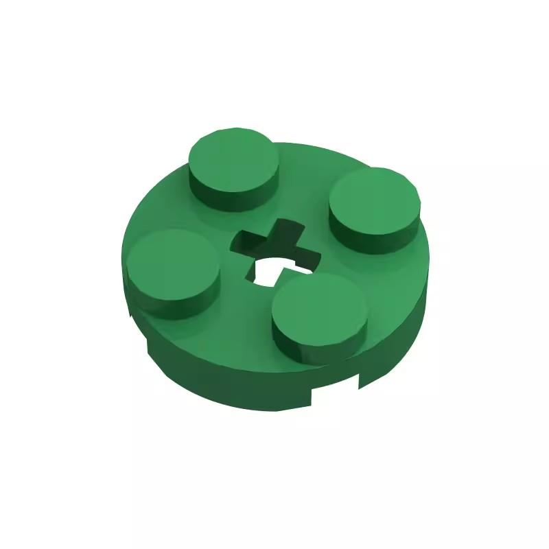 100pcs DIY Building Blocks Size Compatible With 4032 Brick Plastic 2x2 Round Toys for Children