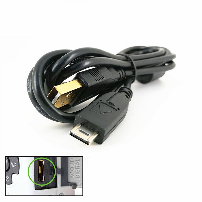 14 Pin USB Data Cable Lead Cord for Panasonic DMC GF2 GH1 GH2 ZS1 ZS3 TZ6 TZ7 TZ10 TZ65 GK TS1 TS2 FZ100 чёрный