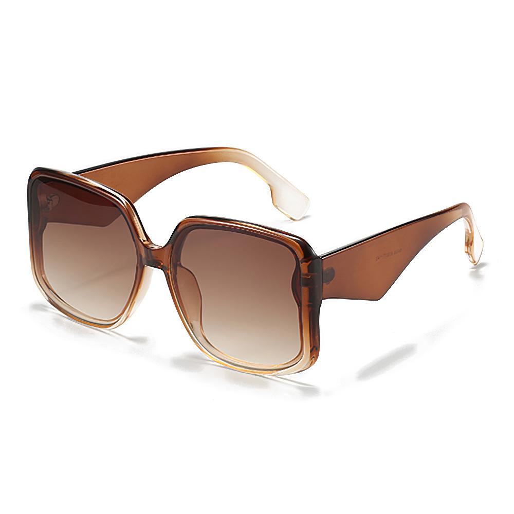 

New In Sunglasses For Women Unique Double Frame Design Sunglasses With Oversized Frame And Gradient Lenses Uv400