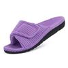 Fashion Crestar Orthopedic House Slippers For Women Fashion Spring Open Toe Corduroy Slides With Arch Support Female Soft Bedroom Shoes