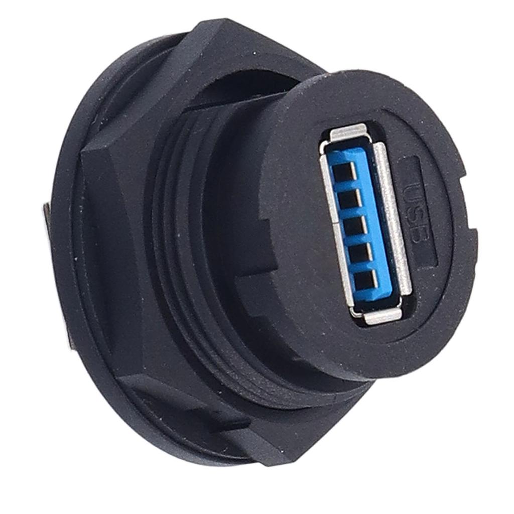 USB 3.0 Wasserdichter Stecker 16 Kerne Kartenbügeltyp Buchse USB 3.0 Panelmontage Steckverbinderbuchse