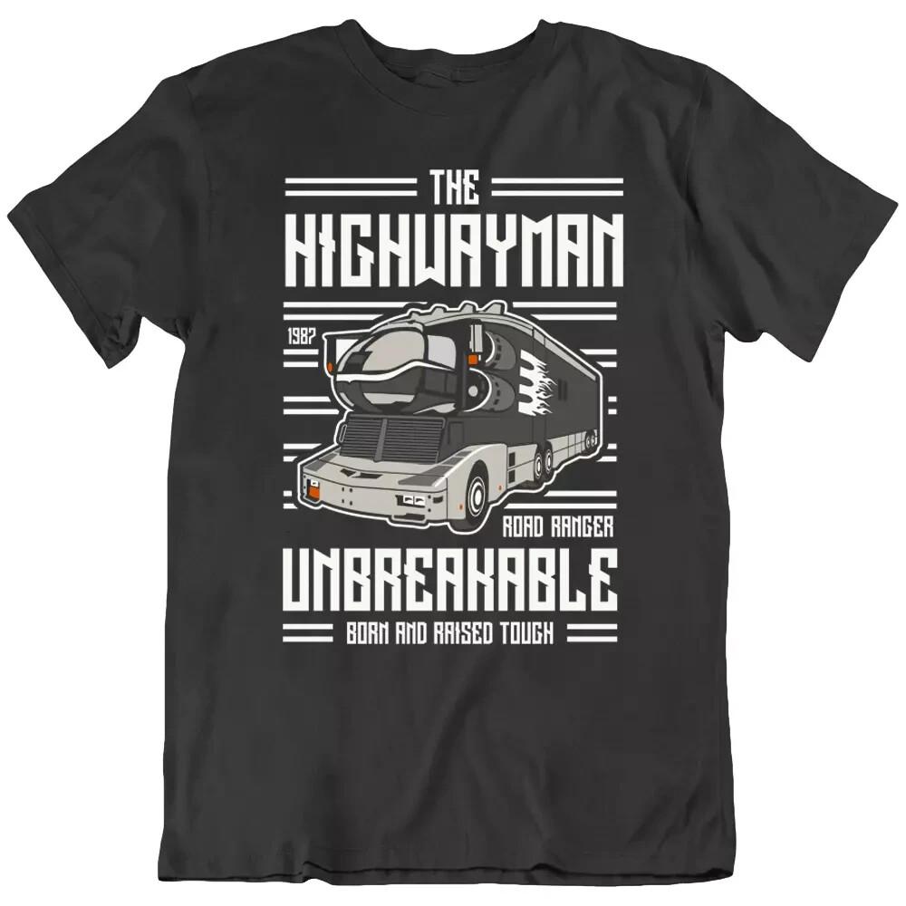 The Highwayman Trucker Truck Driver vehicle Transportation Car T Shirt M