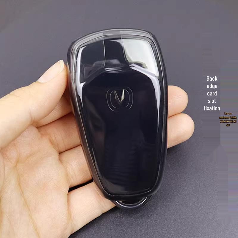 Ultra-Thin Clear Key Cover for Chang'an CS75/CS75 Plus (2020-2025 Models)