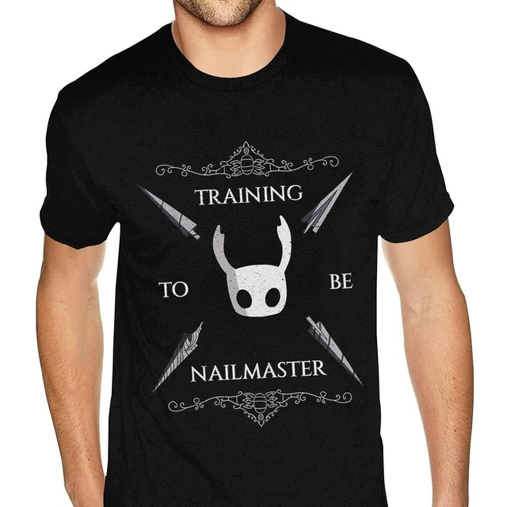 2025 Silk Song Grafika Hollow Knight Śmieszna Gra Klasyczny T-shirt Męski Grafika Czaszki Gotycki Anime T-shirt Nadruk Hip-Hop Tees Topy