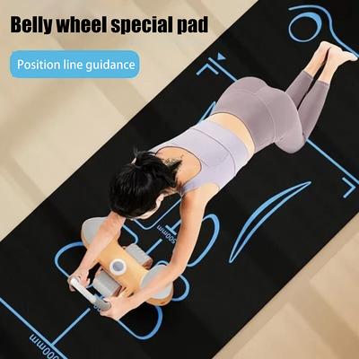 Yogamatte, rutschfest, stoßdämpfend, dicke Kniematte, Knieschoner, wiederverwendbare Gymnastikmatte für Frauen und Männer, Heim-Pilates-Bodentraining