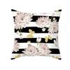 Colorful Butterfly Series Sofa Pillow Cover Nordic Peach Skin Print Office Cushion Pillow Cover Home