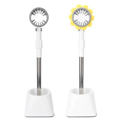 Adjustable Height Hair Dryer Holder Stand Lazy Hand Free Stainless Steel Blow Dryer Holder for Bathr