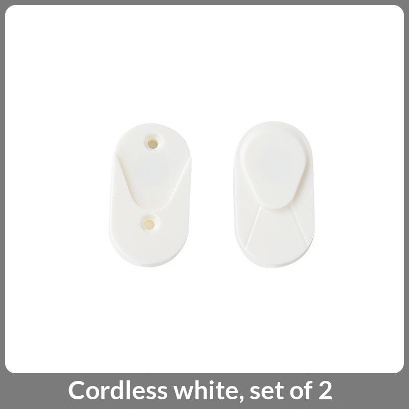 Magnetic Remote Control Holder With Spring Rope Self-Adhesive No Drill Tv Air Conditioner Remote Control Anti-Loss Retractable