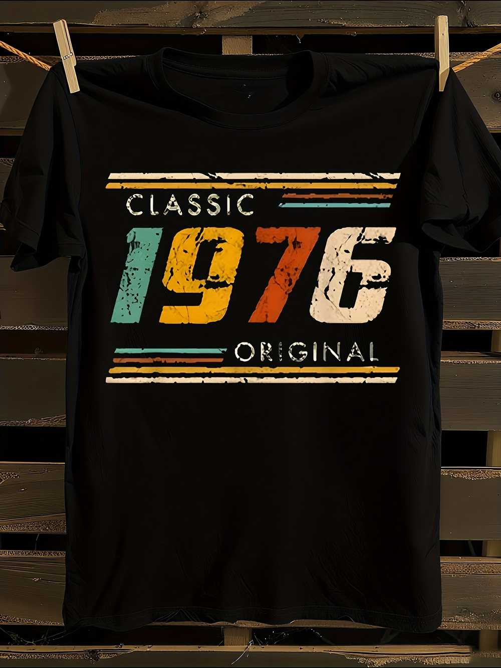 Vintage 1976 Retro T-Shirt S