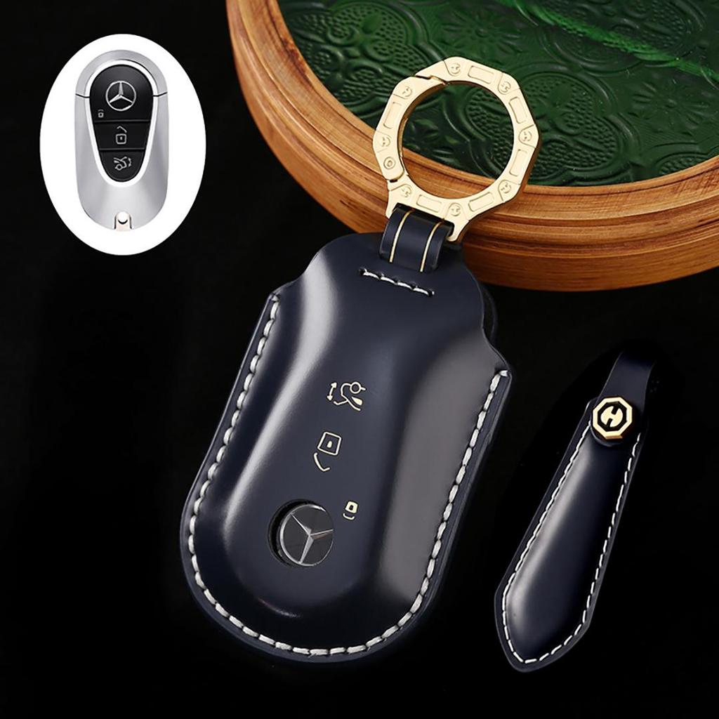 Suitable for Mercedes-Benz Maybach Handmade Cowhide High-End Car Key car key case