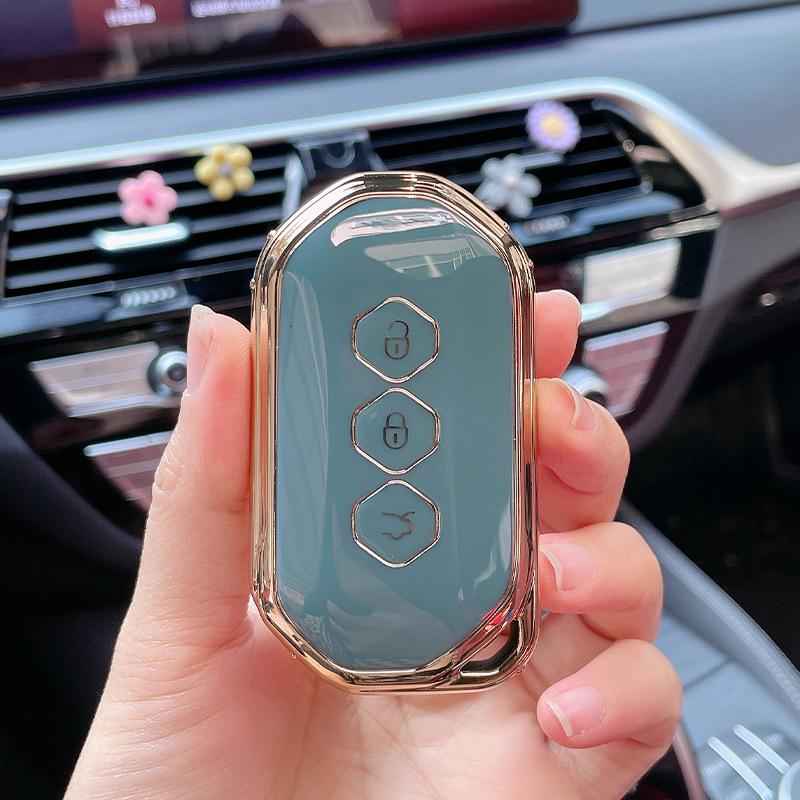 

2020 Wuling Capgemini Чехол для ключа Смарт-пульт Защитная оболочка с высококачественной женской пряжкой