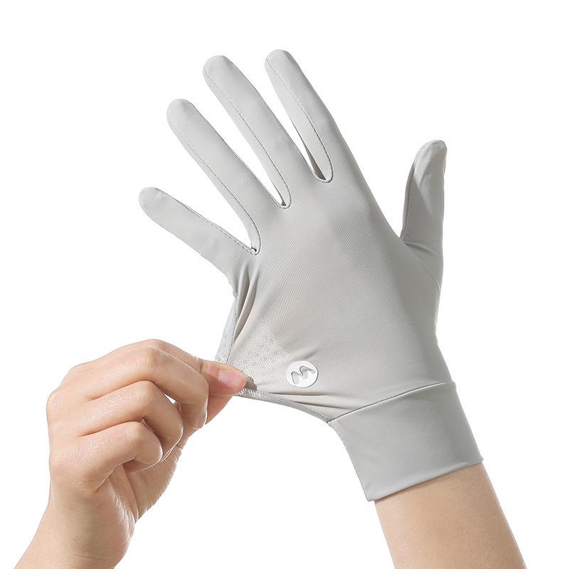 

Солнцезащитные перчатки из ледяного шелка женские весенне-летние тонкие с защитой от УФ-лучей average size