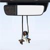 Swing Astronaut Shaped Car Pendant, Cartoon Cute Rear View Mirror Hanging Ornament, Mini Resin Swinging Astronaut Charm Rearview Mirror Decoration,