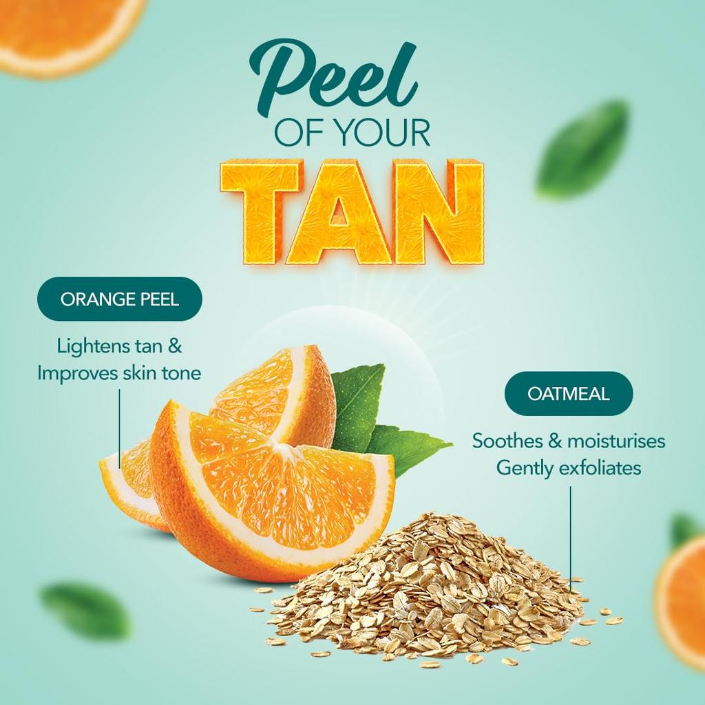 Himalaya Tan Removal Orange Face Scrub 100g Gentle Exfoliating Cleanser for Smooth Radiant Skin Daily Use