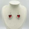 Gothic Heart Thorns Dangle Earrings - European/American Trendy Style