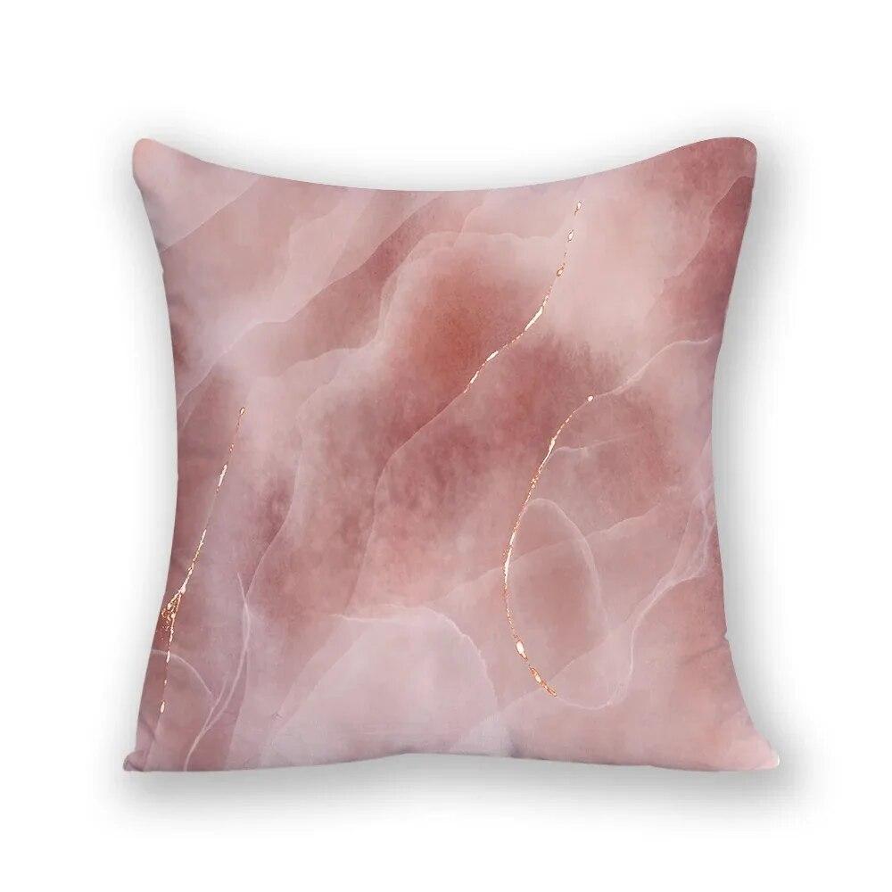Luxury Home Decor Cushion Cover Office Sofa Cushion Cover Simple Abstract Stripe Pattern Decorative Pillow Cover