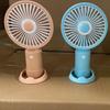 Portable USB Rechargeable Mini Fan: Three-Speed Summer Desktop or Handheld Fan for Students and Children