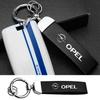 Cwdf10 Metall PU-Leder Auto Logo Schlüsselanhänger Ring Auto Zubehör Für Opc Astra K Vivaro Corsa Zafira Insignia Mokka Auto Styling